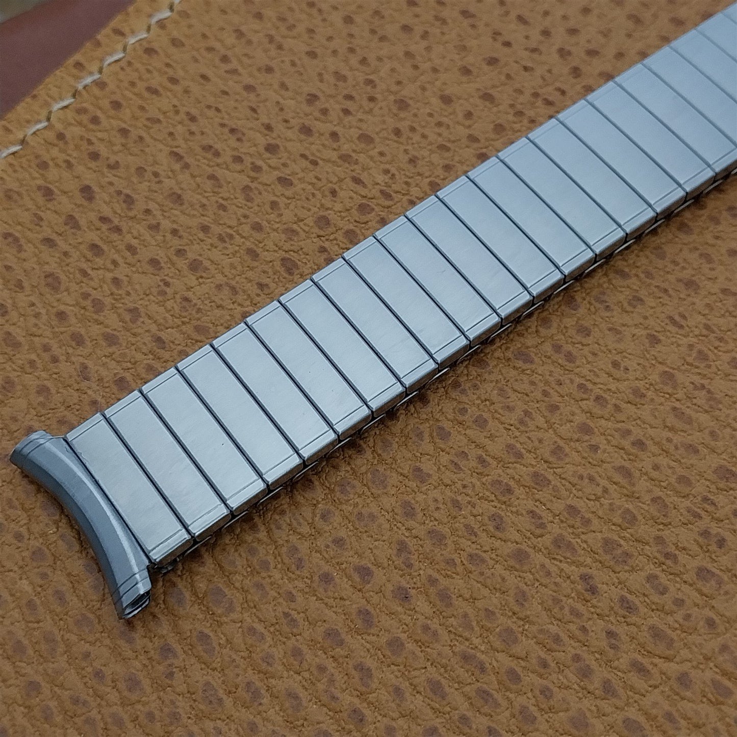 1970s Vintage Speidel Fastback Twistoflex Stainless Steel nos Unused Watch Band