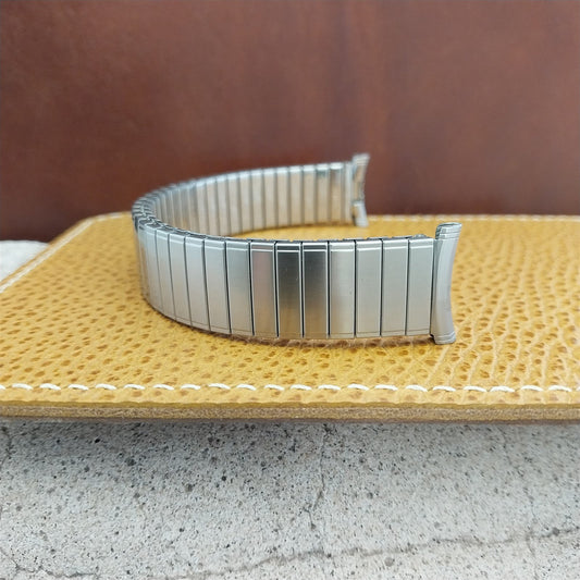 1970s Vintage Speidel Fastback Twistoflex Stainless Steel nos Unused Watch Band