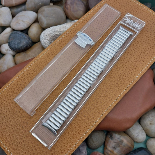 1970 Speidel Fullback Stainless Steel 19mm 18mm 16mm Unused Vintage Watch Band