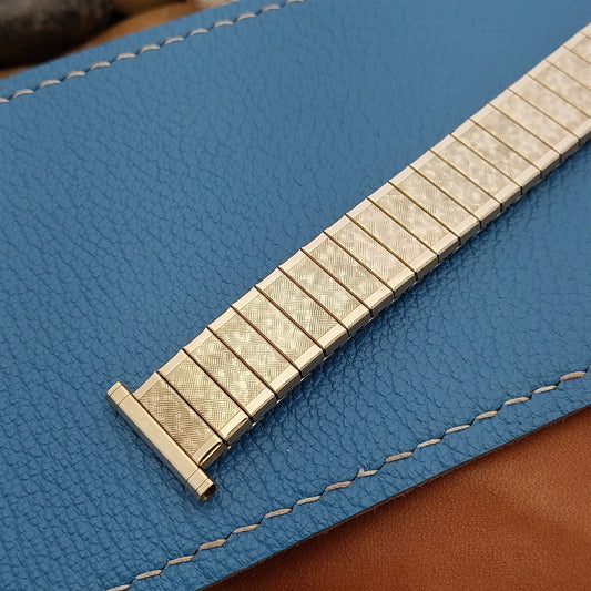 Short 10k Gold-Filled 11/16" Speidel Twistoflex Unused nos 1970s Watch Band