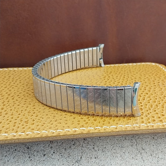 1960s Speidel Atlantis Stainless Steel Classic Twistoflex Vintage Watch Band