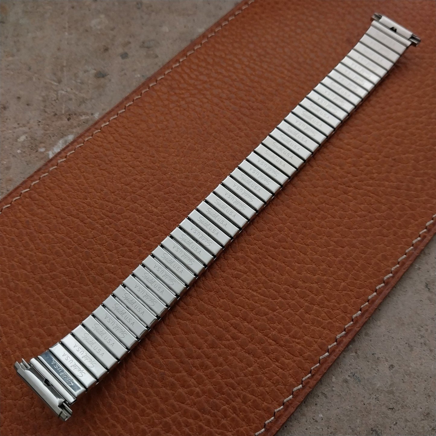 Dexter Morgan Waltham Speidel Aquarius Stainless Steel Unused Vintage Watch Band