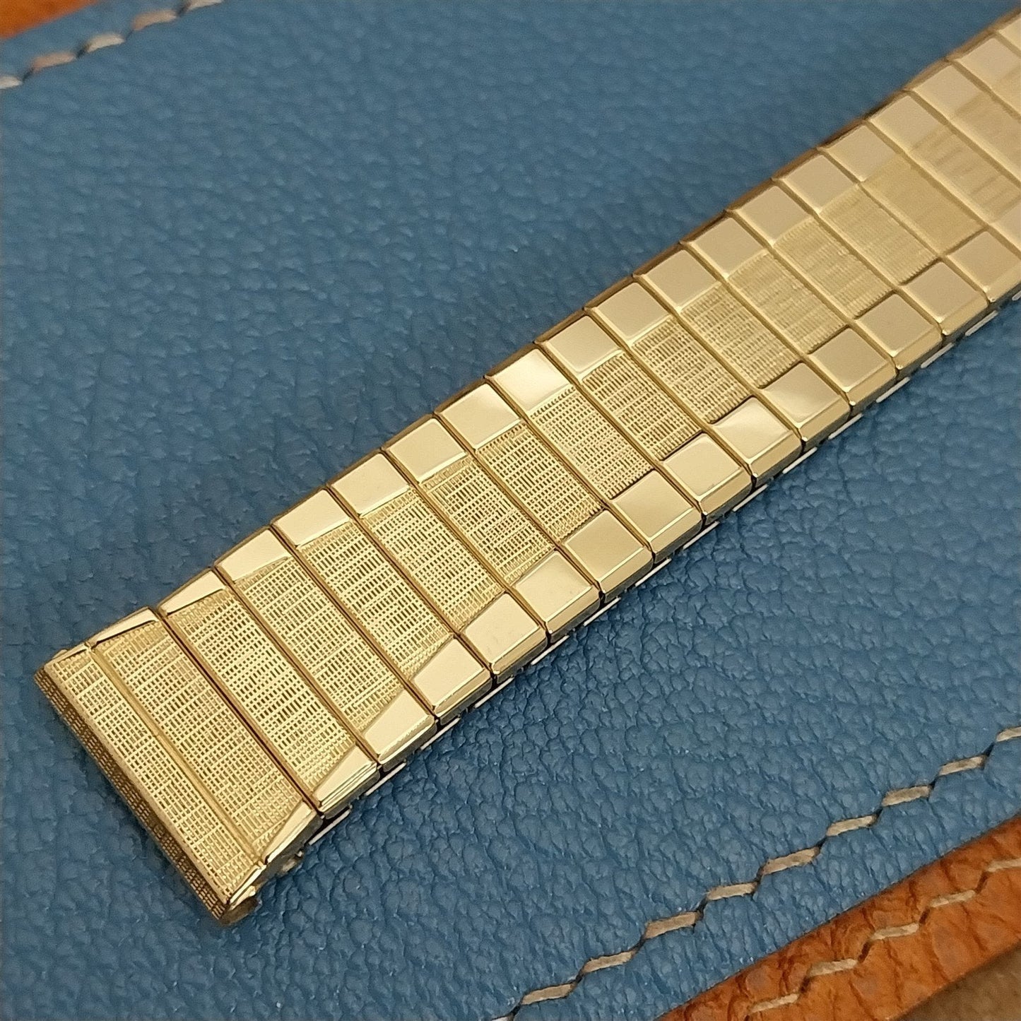 1965 10k Gold Filled Speidel Scope Classic 17.2mm Unused nos Vintage Watch Band