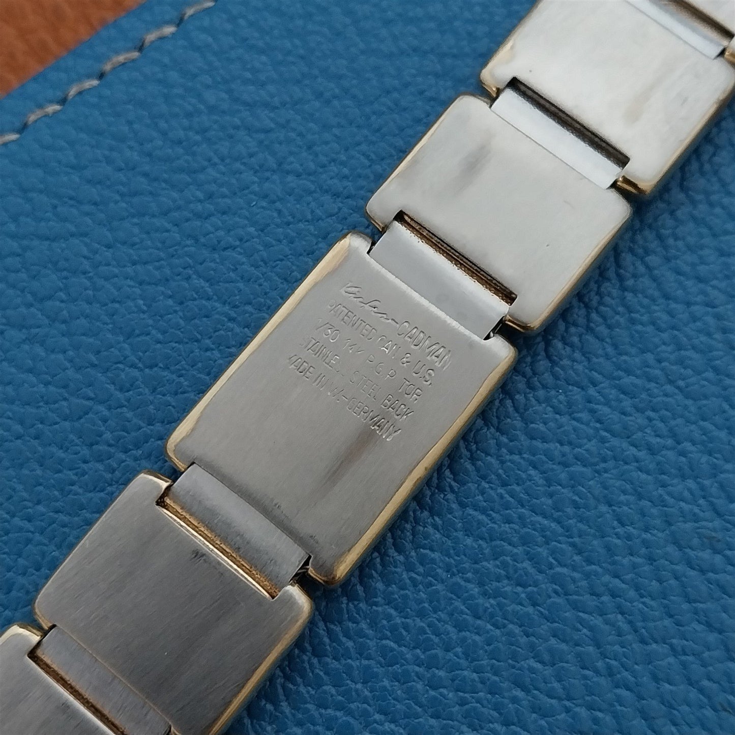 Vintage 1960s 14k Gold RGP 18mm 17mm 16mm Kiefer Cadman Expandro NOS Watch Band