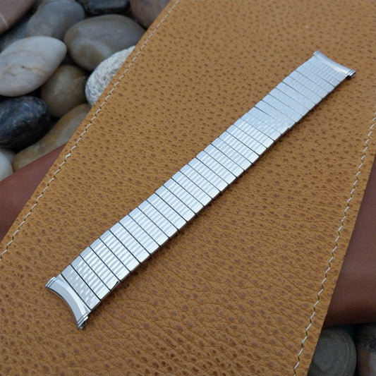 19mm 18mm 10k White Gold-Filled Kreisler Classic Unused nos Vintage Watch Band