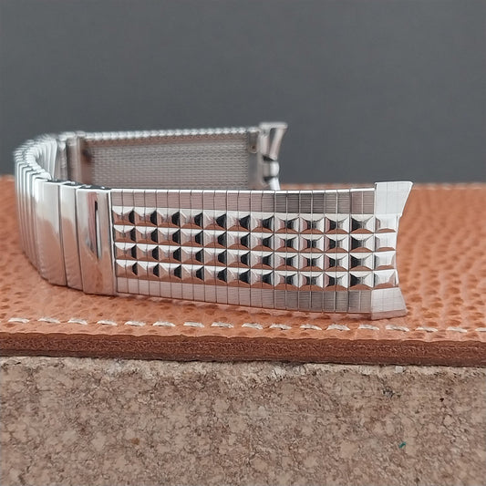 19mm 18mm Stainless JB Champion 19mm Unused 1960s Classic Vintage Watch Band