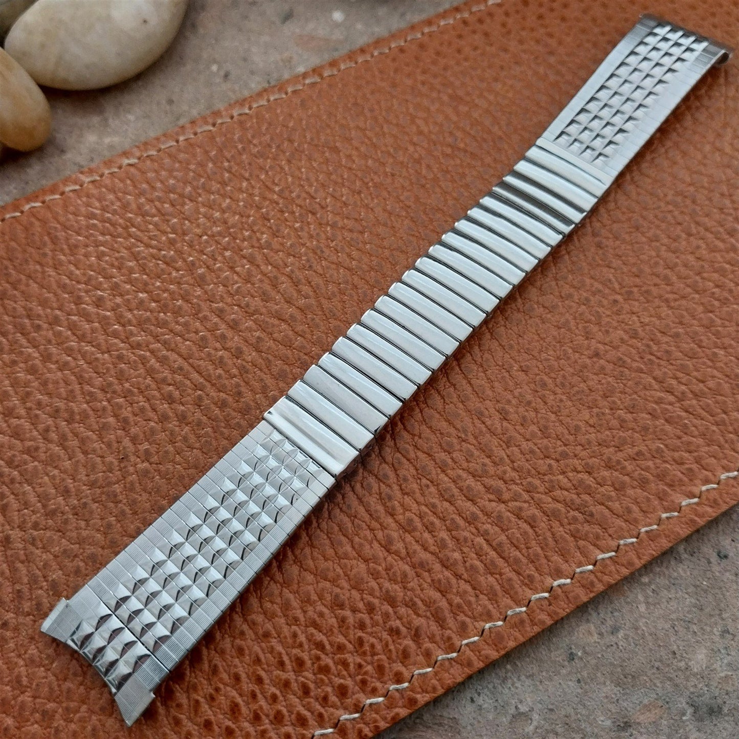 19mm 18mm Stainless JB Champion 19mm Unused 1960s Classic Vintage Watch Band