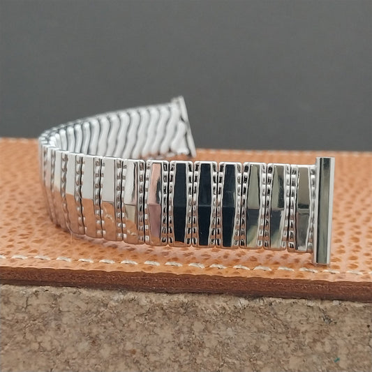 19mm 18mm 16mm Stainless Steel Foster Classic Stretch 1950s Vintage Watch Band