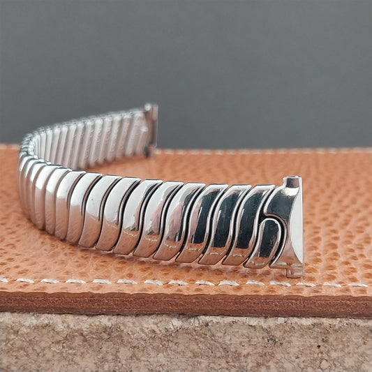 1950s 5/8" Stainless Steel JB Champion Lance USA Short Unused Vintage Watch Band