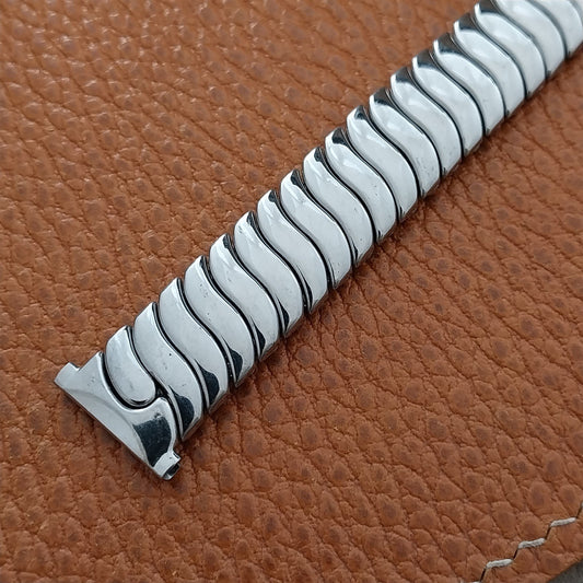 1950s 5/8" Stainless Steel JB Champion Lance USA Short Unused Vintage Watch Band