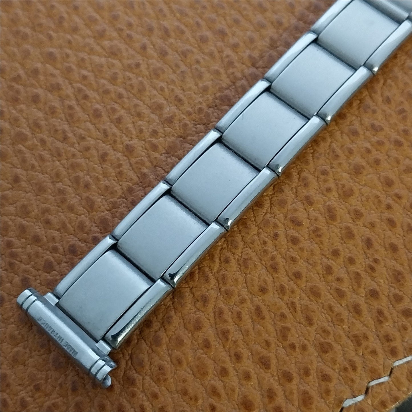 16mm Stainless Steel Wire Lug Kalbe France Expansion Unused Vintage Watch Band