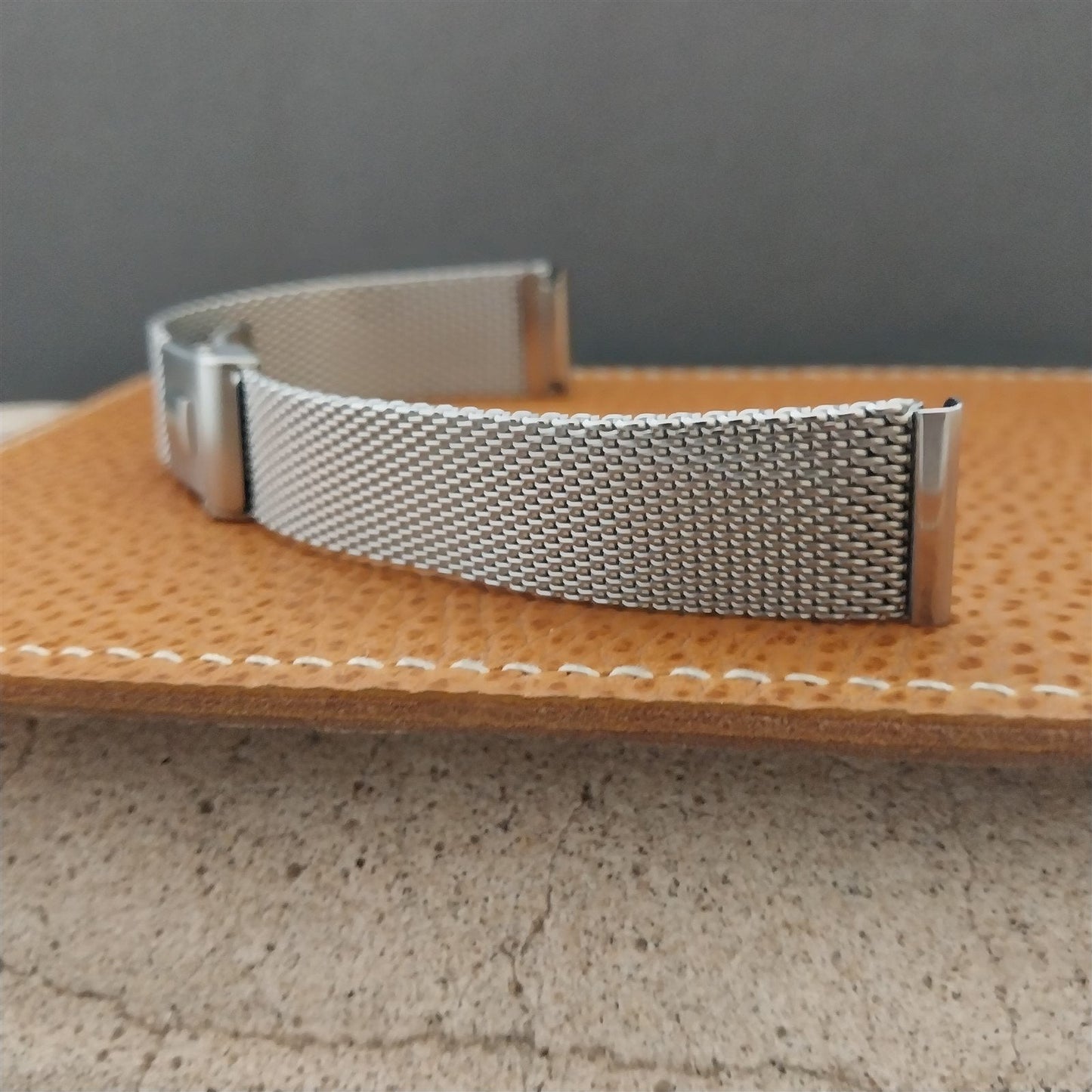 Stainless Steel Mesh 17.2mm JB Champion Classic 1960s Unused Vintage Watch Band