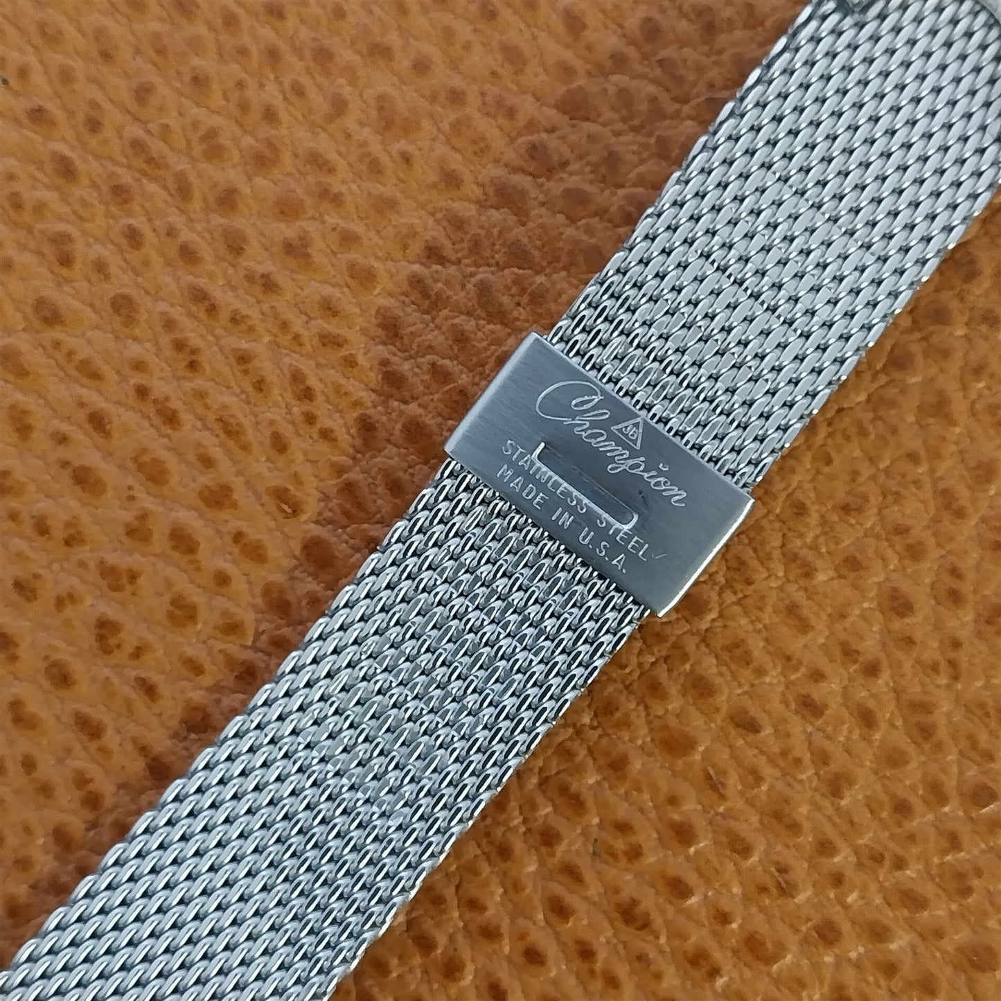 Stainless Steel Mesh 17.2mm JB Champion Classic 1960s Unused Vintage Watch Band