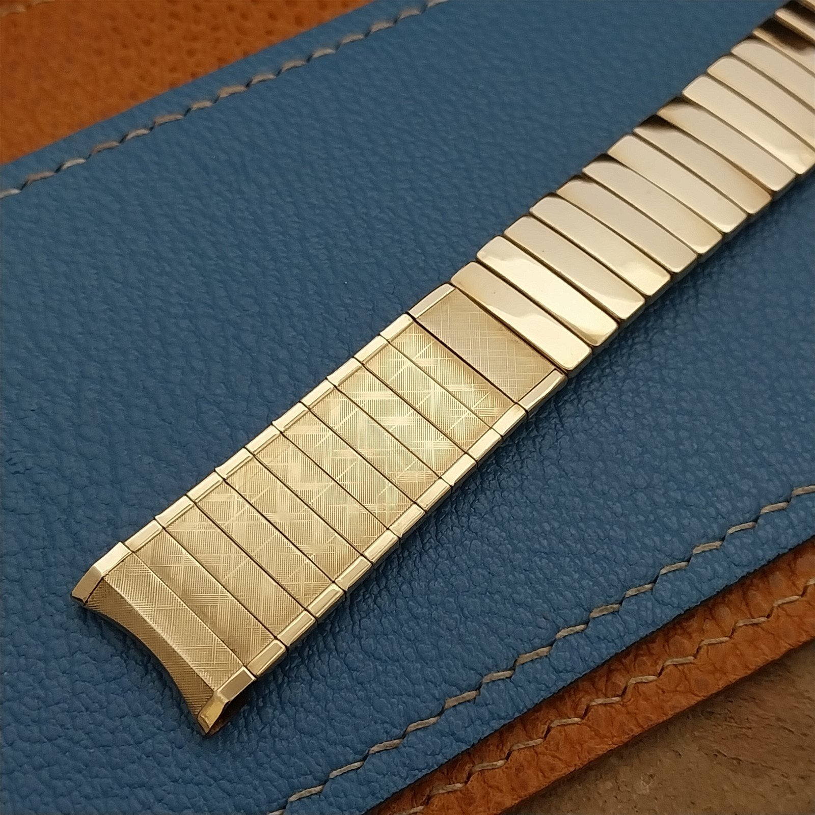 Vintage 17.2mm Gold Filled Baldwin Expansion Unused 1960s-1970s Watch Band