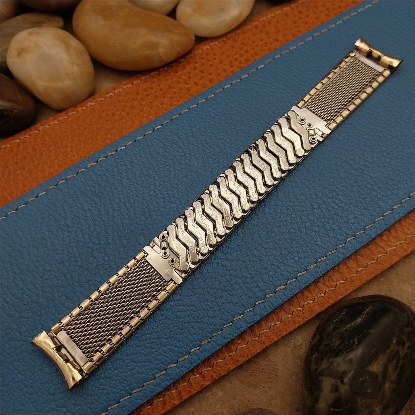 Vintage 17.2mm Gold Filled Baldwin Expansion Unused 1960s-1970s Watch Band