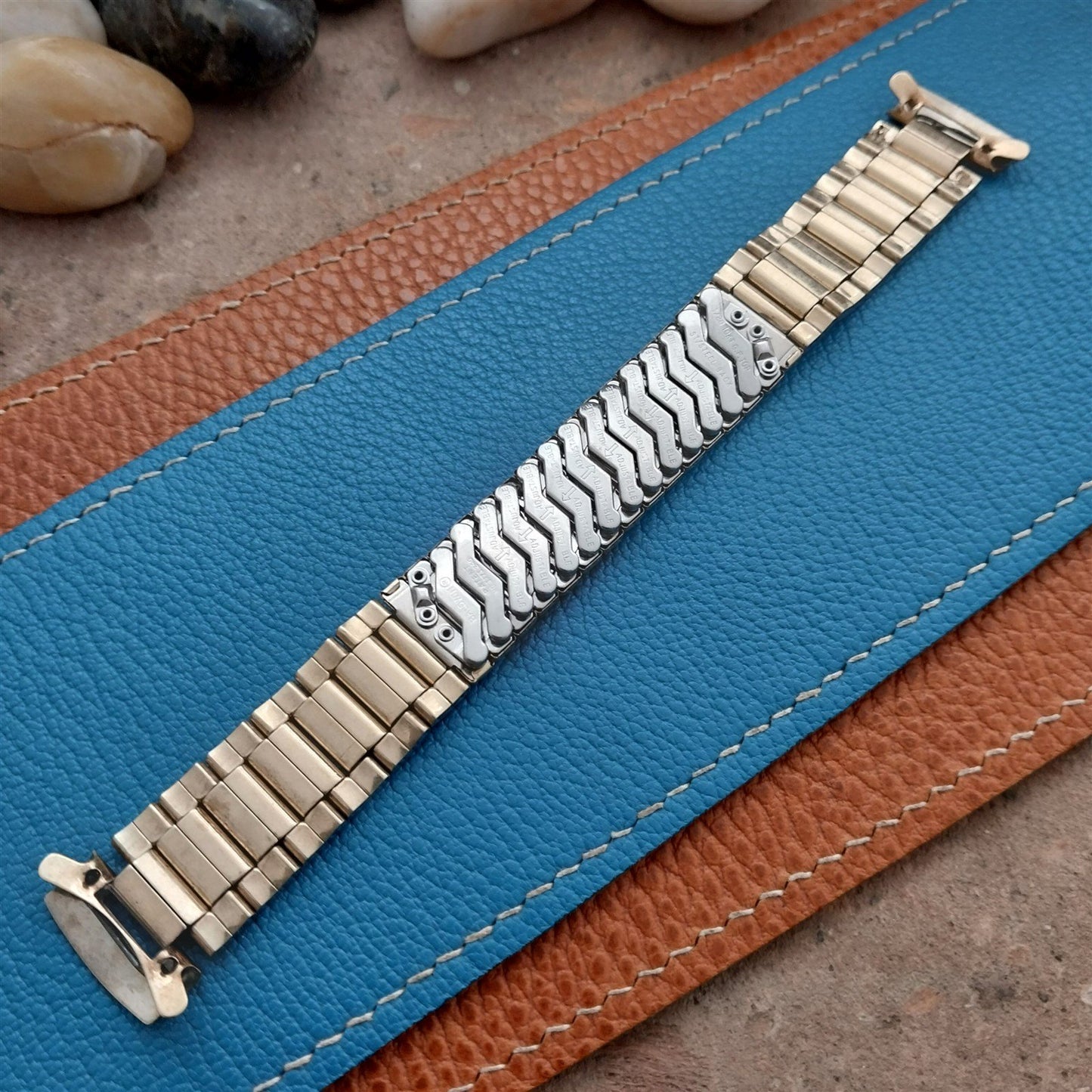 Vintage 18mm Baldwin 18mm 10k Gold-Filled Expansion Unused Classic Watch Band