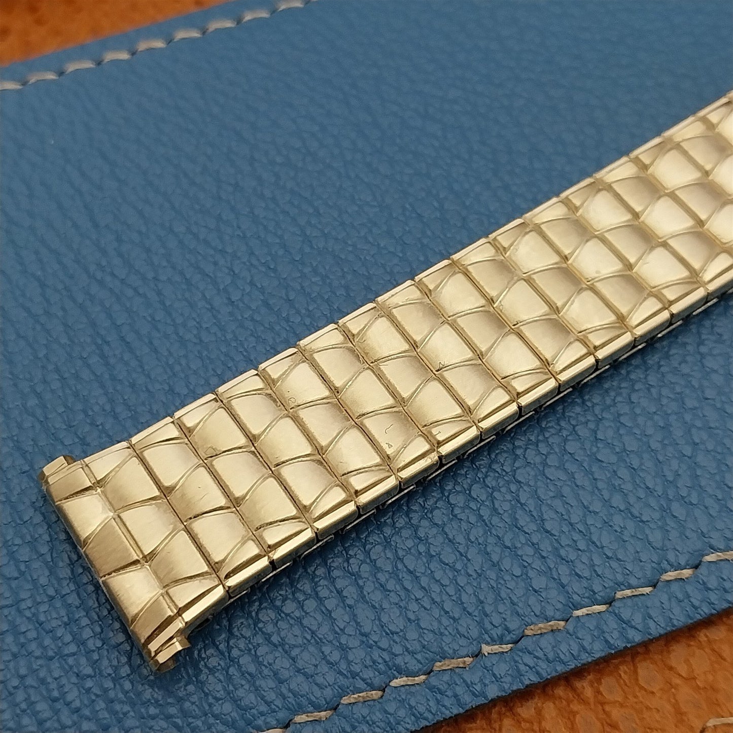 Long 1964 19mm 18mm 17mm Gold-Filled Speidel Spartacus nos Vintage Watch Band