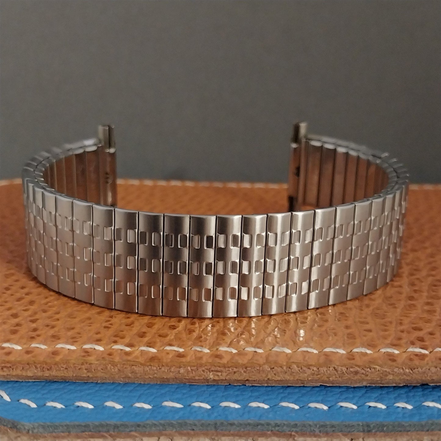 18mm 19mm 20mm 1970s Speidel Long Classic Stainless Steel nos Vintage Watch Band