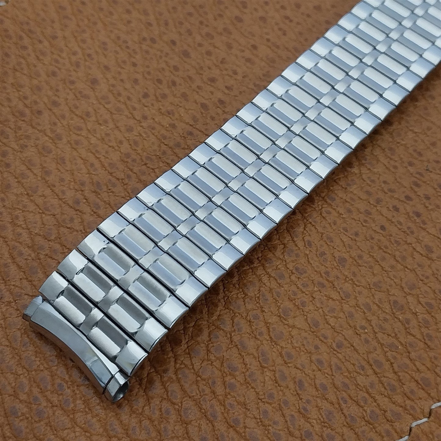 16mm 18mm 19mm Wide 1970s Classic Speidel Stainless Steel nos Vintage Watch Band