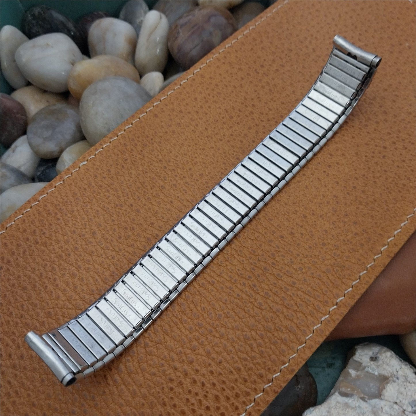 16mm 18mm 19mm Wide 1970s Classic Speidel Stainless Steel nos Vintage Watch Band