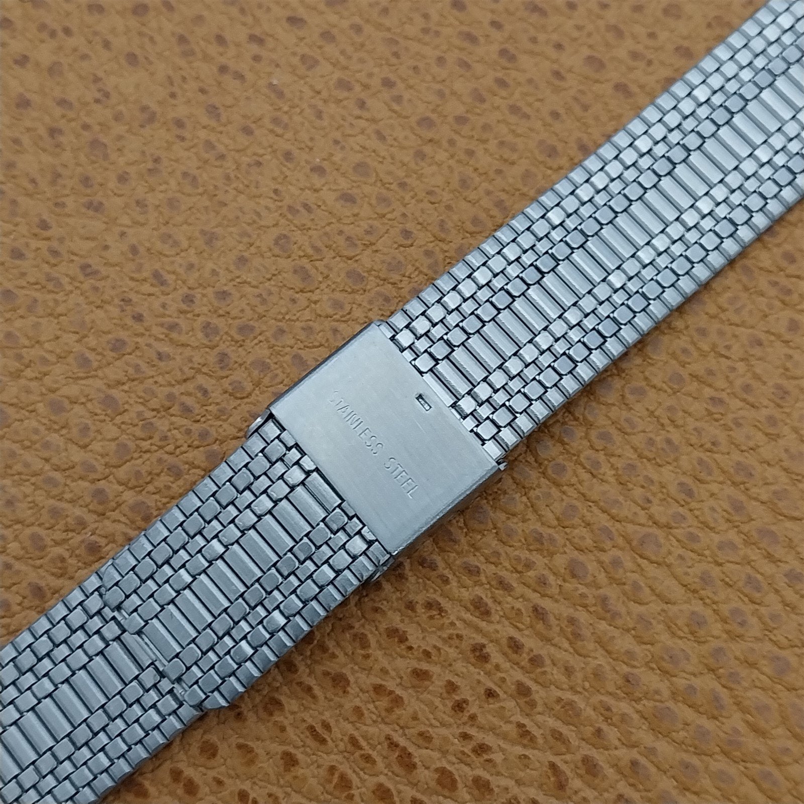 18mm Pryngeps Stainless Steel Unused nos Vintage Watch band