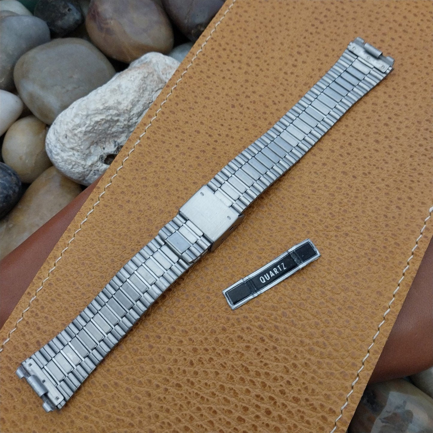 18mm Croton Quartz Stainless Steel Unused nos Vintage Watch band