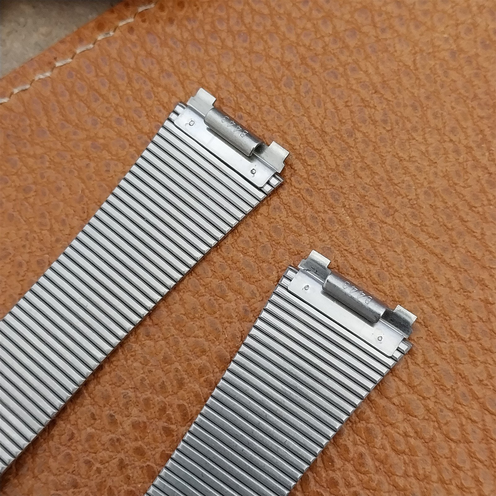Seiko B443 Japan Stainless Steel 2-Piece Vintage Watch Band