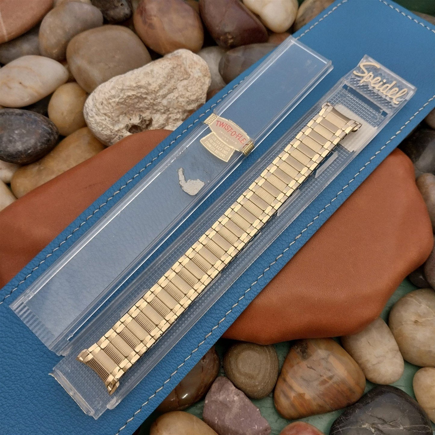 19mm 18mm Speidel Colossus 10k Gold-Filled nos Unused 1970s Vintage Watch Band