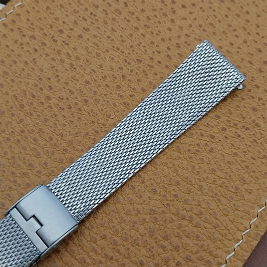17mm Stainless Steel Mesh Speidel Kingsway 1960s Unused Watch Band