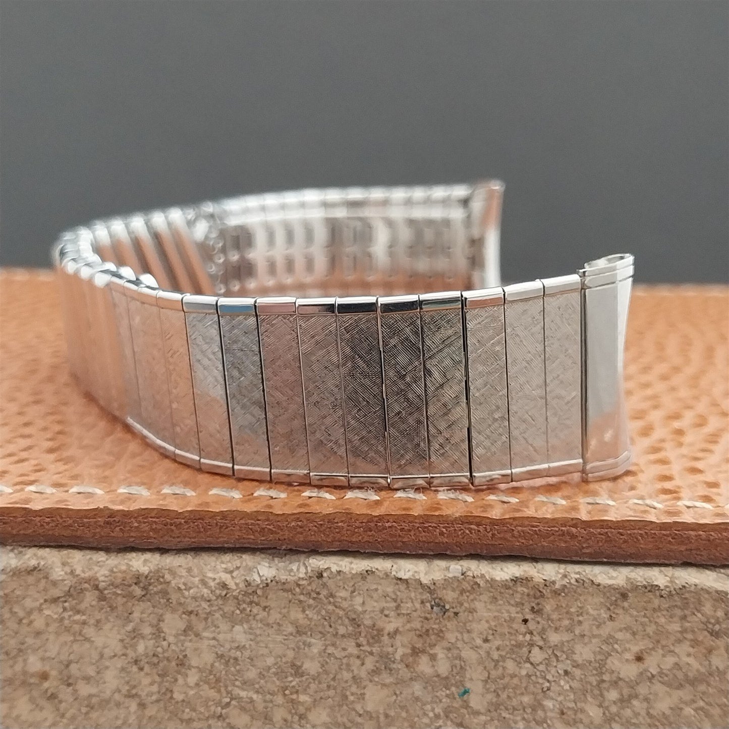 19mm 18mm 17mm 1960s Kestenmade USA Classic Stainless Steel Vintage Watch Band