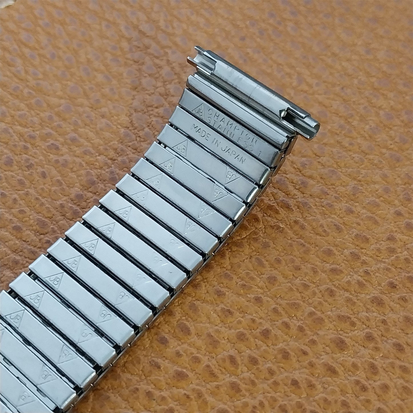 Stainless Steel JB Champion 1970s 18mm 19mm 20mm Unused nos Vintage Watch Band