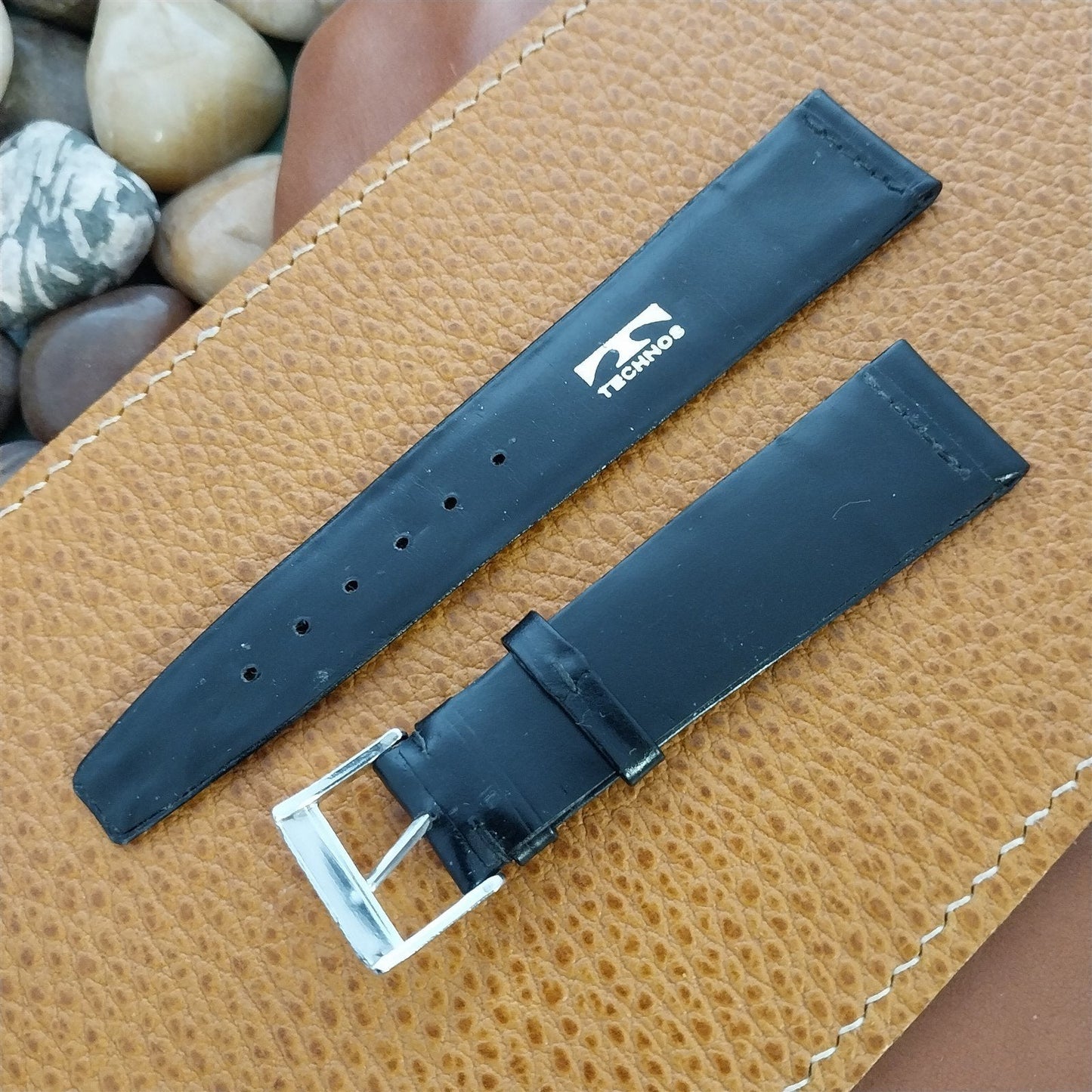 20mm Technos nos 1960s-1970s Vintage Watch Band