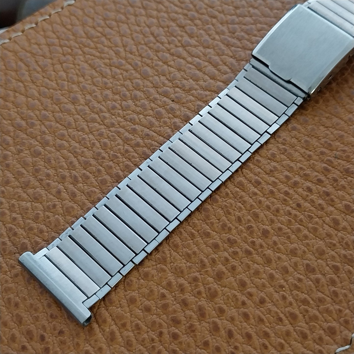 14k White Gold Filled Hadley Unused nos Classic 1930s Vintage Watch Band