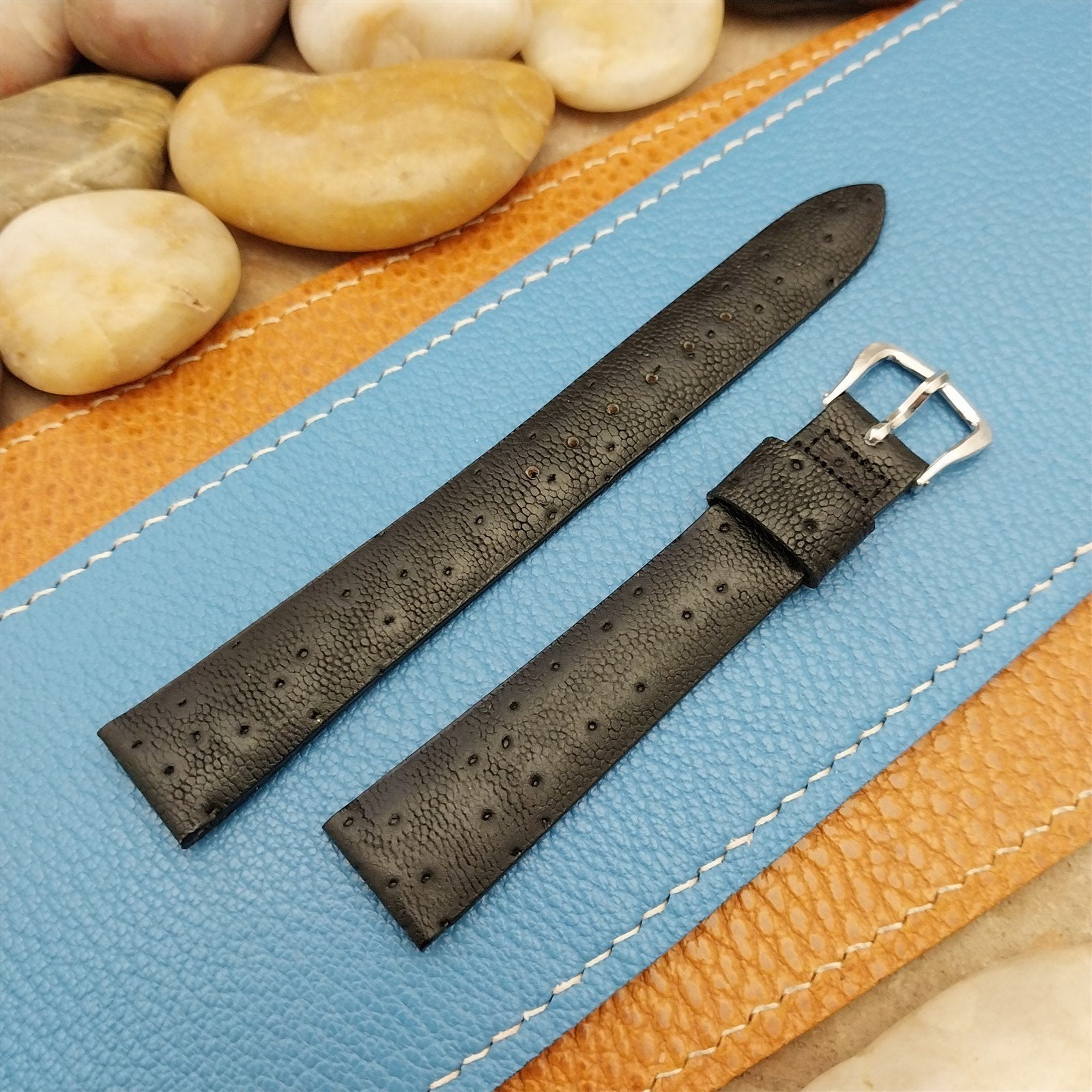 Vintage 11/16" Kreisler Genuine Whale 1960s Classic Unused Watch Band