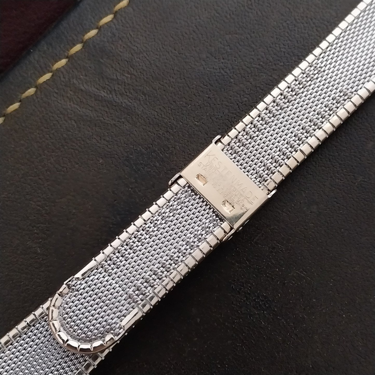 22mm 10k Gold rgp USA Made 1970s Kestenmade Long nos Vintage Watch Band