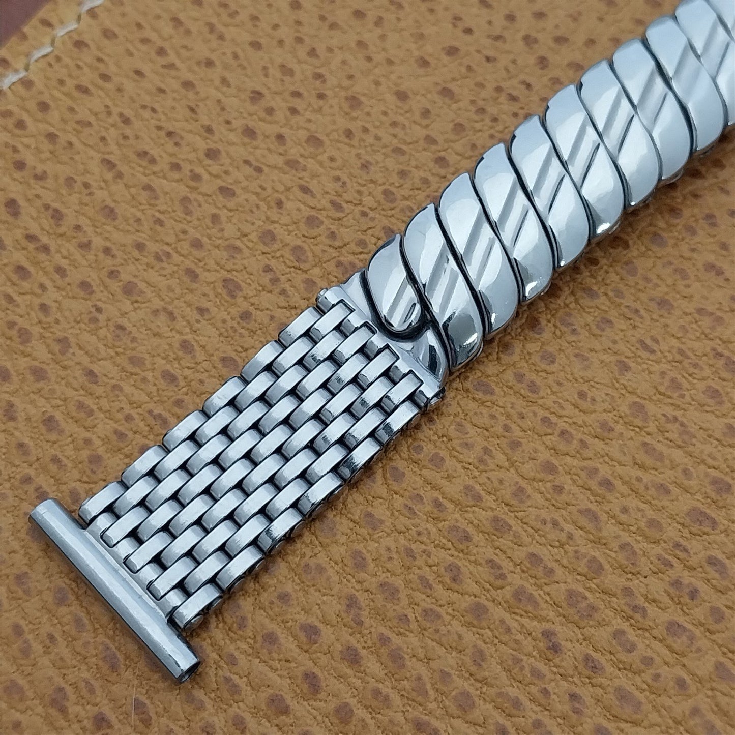 19mm 18mm 16mm Vintage Stainless Steel Mesh Duchess Classic nos 1950s Watch Band