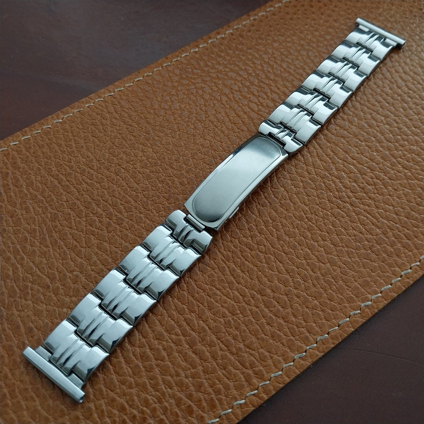 Vintage Kestenmade Stainless Steel 19mm 18mm 16mm Unused 50s Classic Watch Band