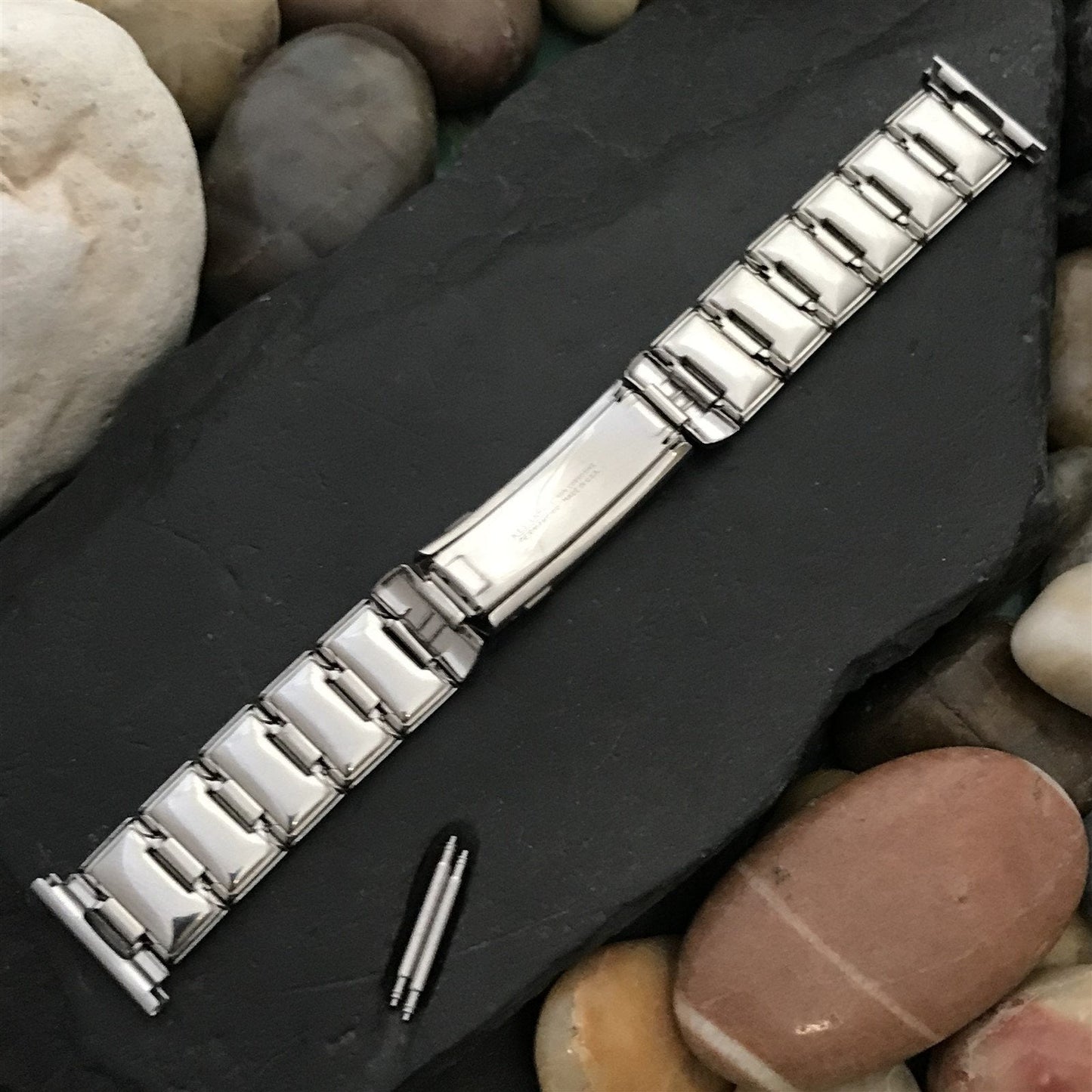 Kestenmade Stainless Steel Unused nos 1950s Classic Vintage Watch Band