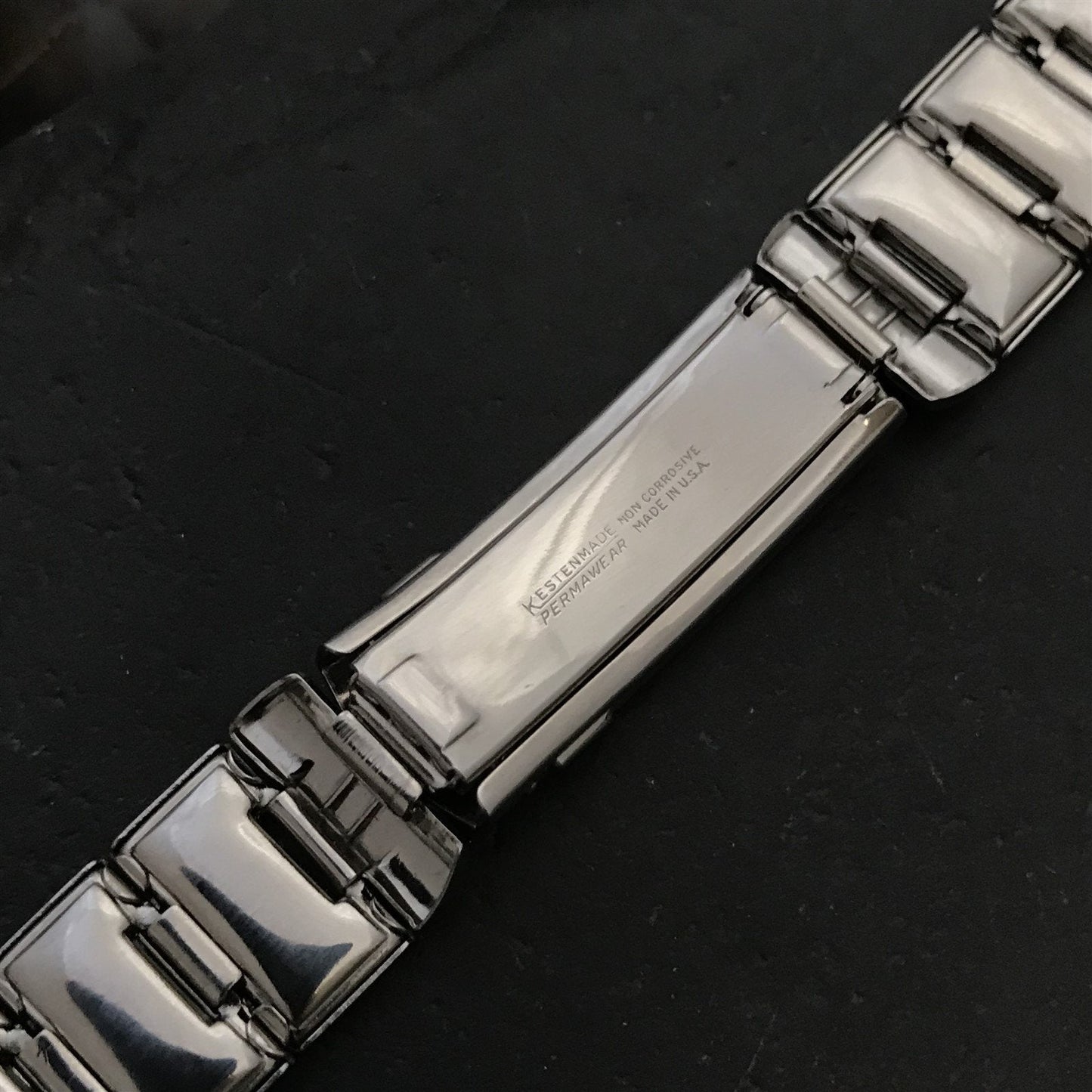 Kestenmade Stainless Steel Unused nos 1950s Classic Vintage Watch Band