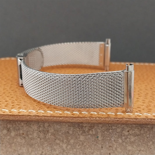 22mm 20mm 19mm Stainless Steel Mesh Speidel 1970s Unused Watch Band