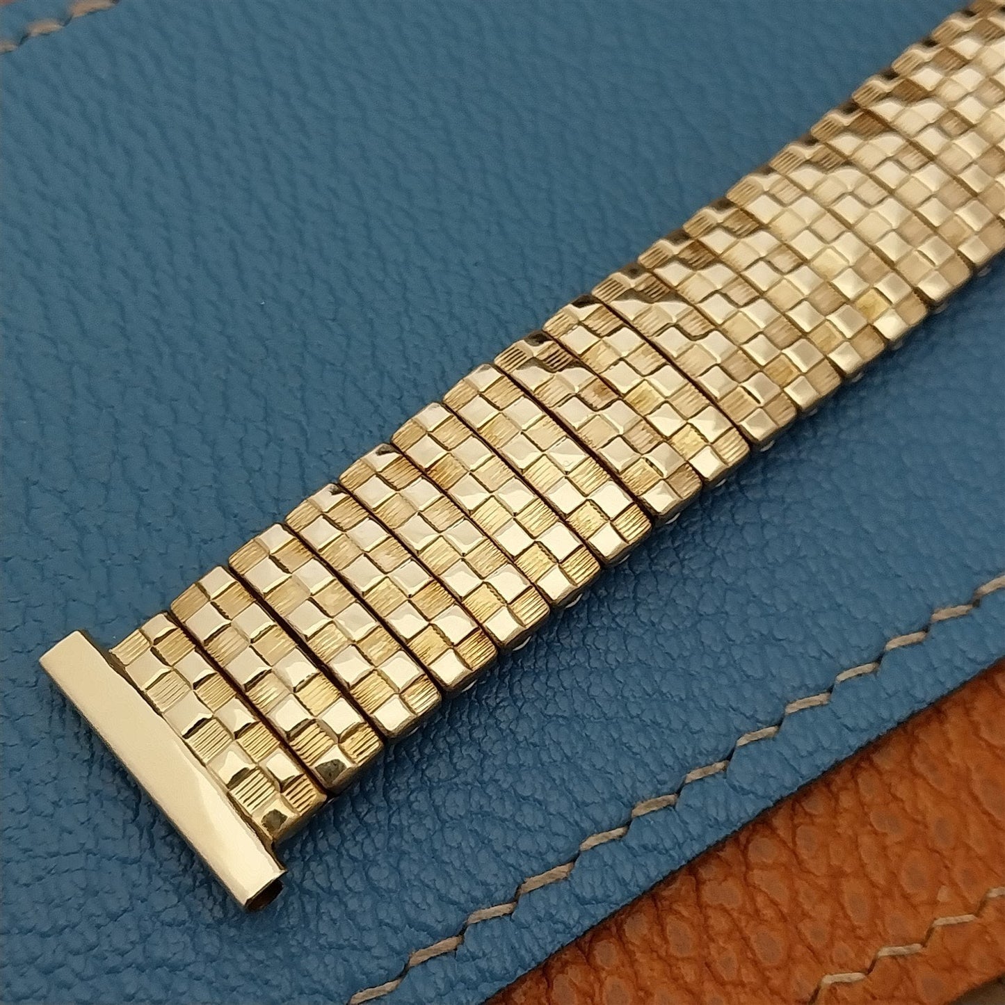 1950s Vintage Foster Gold-Filled Classic Expansion 16mm 19mm Unused Watch Band