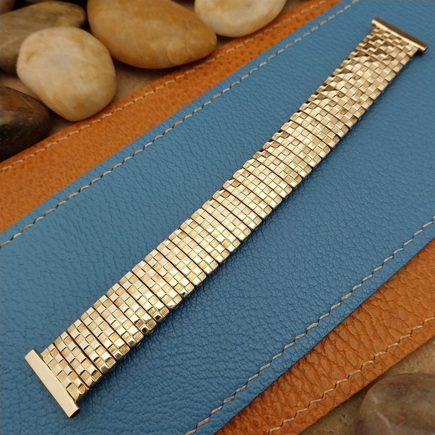 1950s Vintage Foster Gold-Filled Classic Expansion 16mm 19mm Unused Watch Band