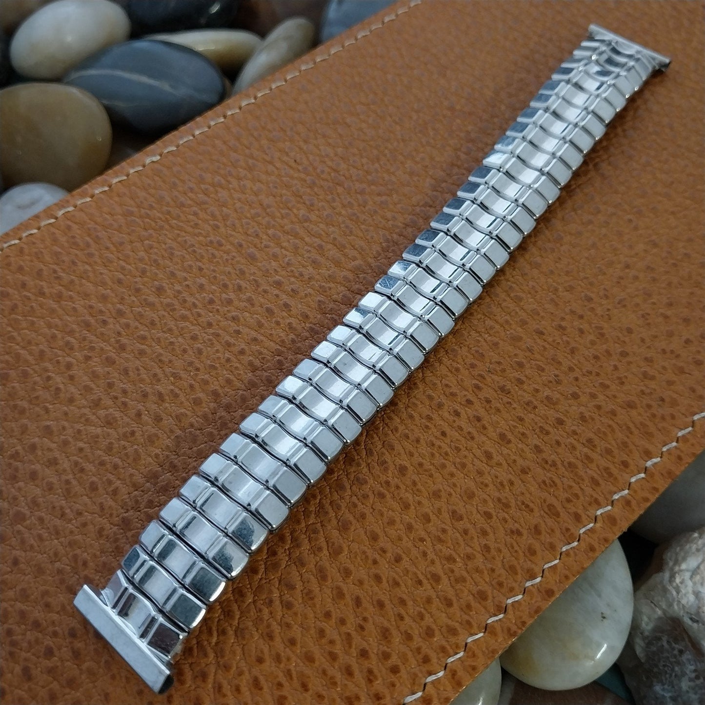 Bulova 12k White Gold-Filled Unused Classic 1950s nos Vintage Watch Band