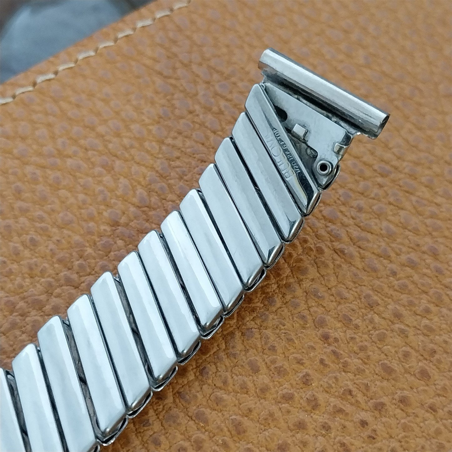 Bulova 12k White Gold-Filled Unused Classic 1950s nos Vintage Watch Band