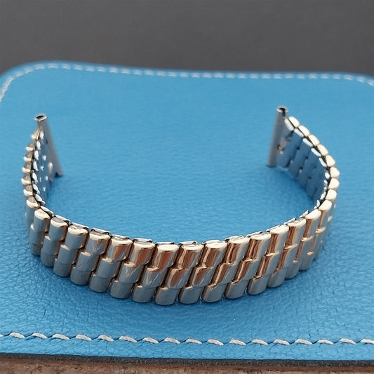 Vintage 5/8" Yellow Gold-Filled 1940s La Mode Classic Stretch Unused Watch Band