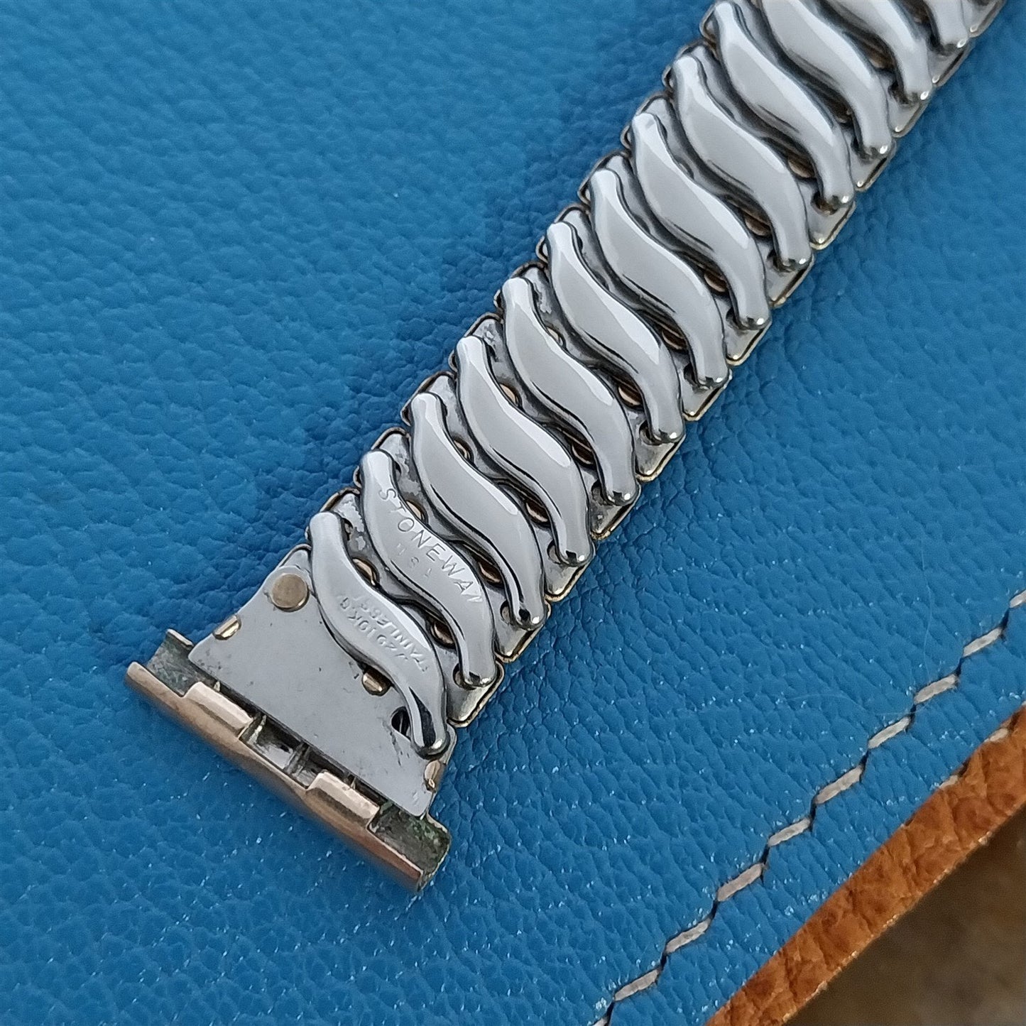 19mm 18mm 16mm Stonewall Gold-Filled Expansion Unused 1940s Vintage Watch Band