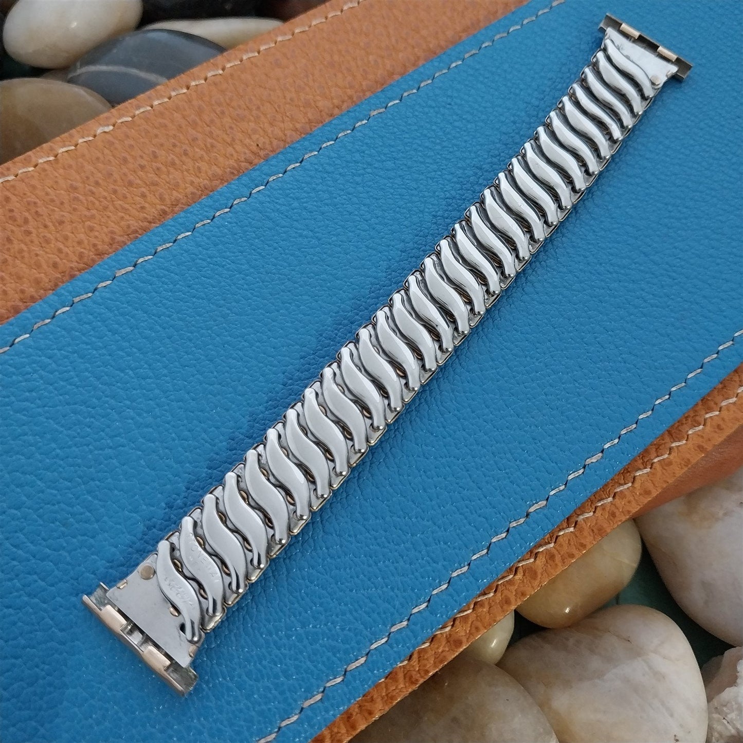 19mm 18mm 16mm Stonewall Gold-Filled Expansion Unused 1940s Vintage Watch Band