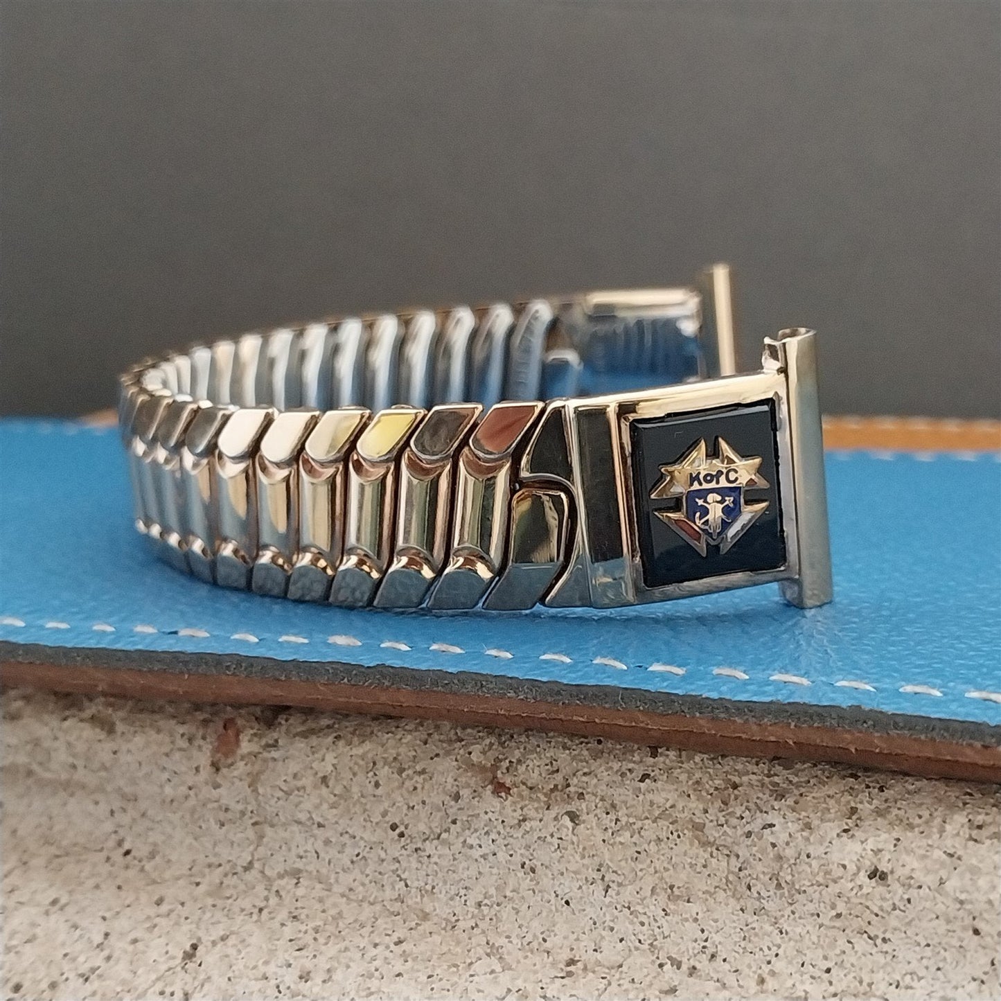 Knights of Columbus 1940s Marvel 12K Gold-Filled Unused Vintage Watch Band