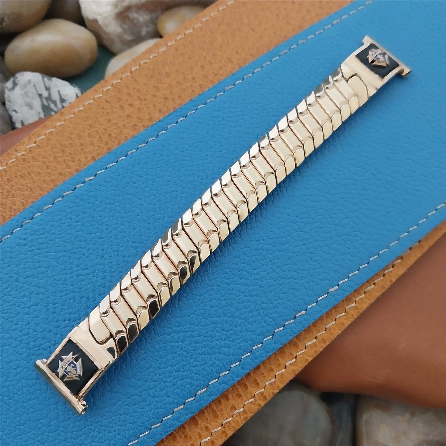 Knights of Columbus 1940s Marvel 12K Gold-Filled Unused Vintage Watch Band