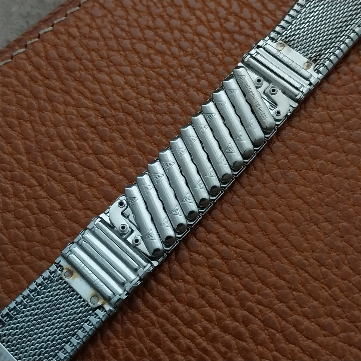 19mm 18mm 17mm Stainless 69/70 Calendar JB Champion Vintage Watch Band